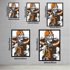 Baker Mayfield Celebrity Sports Art Poster School Dining Room Decoration 7 Canvas Wall Art Poster Decor Gift
