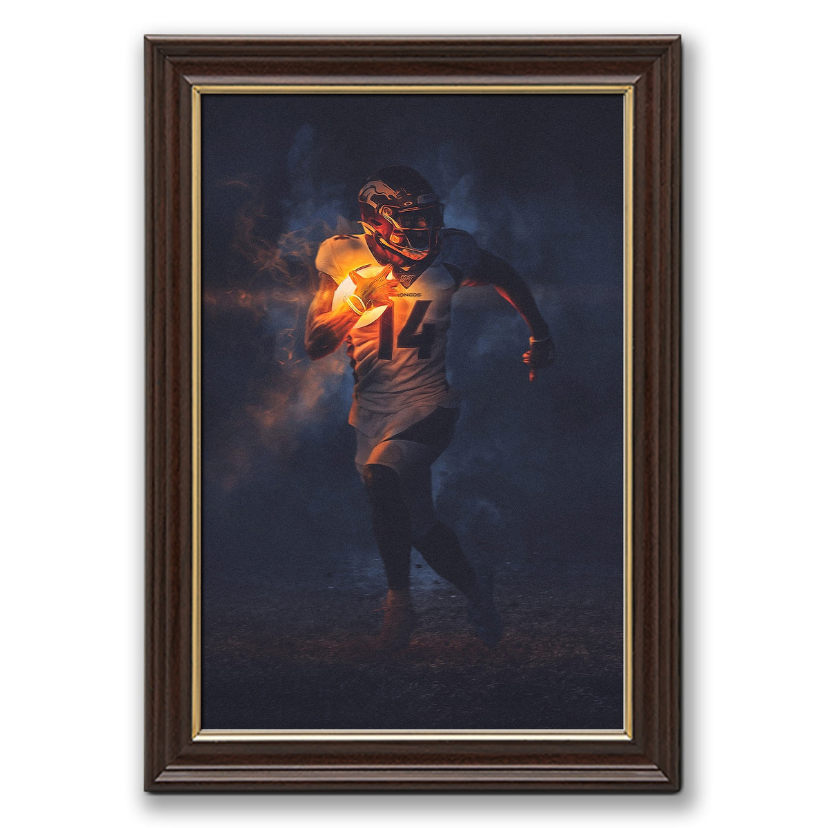 Courtland Sutton Art Sports Decorative Poster School Dormitory 2 Canvas Wall Art Poster Decor Gift