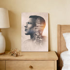 Christian McCaffrey Art Sports Decorative Poster School Dormitory 6 Canvas Wall Art Poster Decor Gift