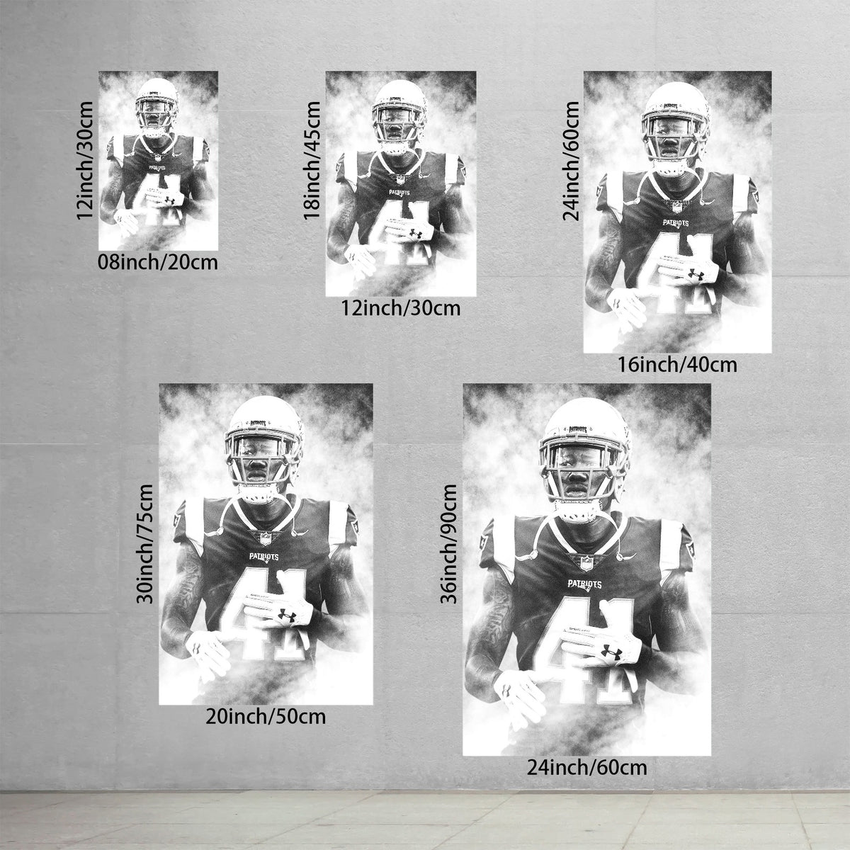 Cyrus Jones Art Sports Decorative Poster School Dormitory 6 Canvas Wall Art Poster Decor Gift