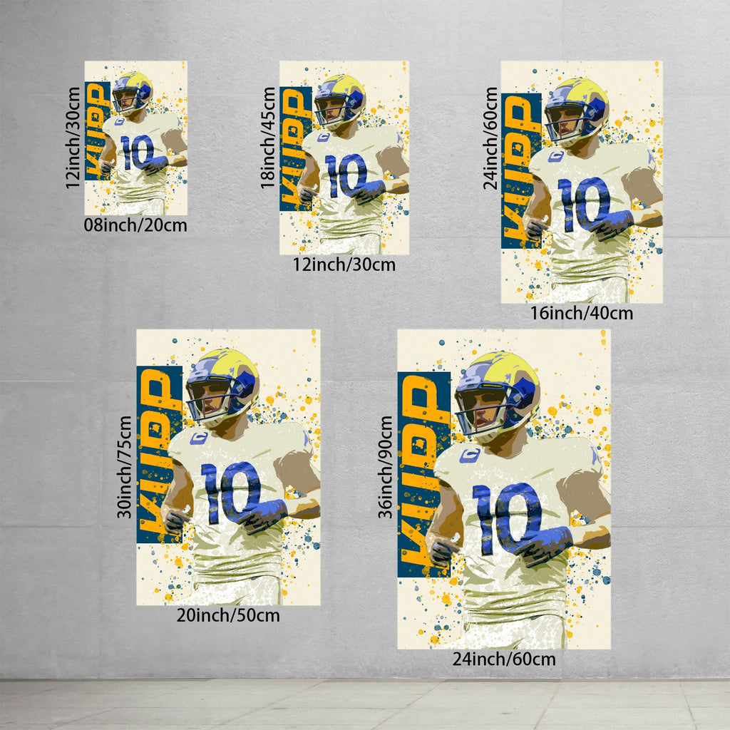 Cooper Kupp Sports Decoration Poster 5 Canvas Wall Art Poster Decor Gift