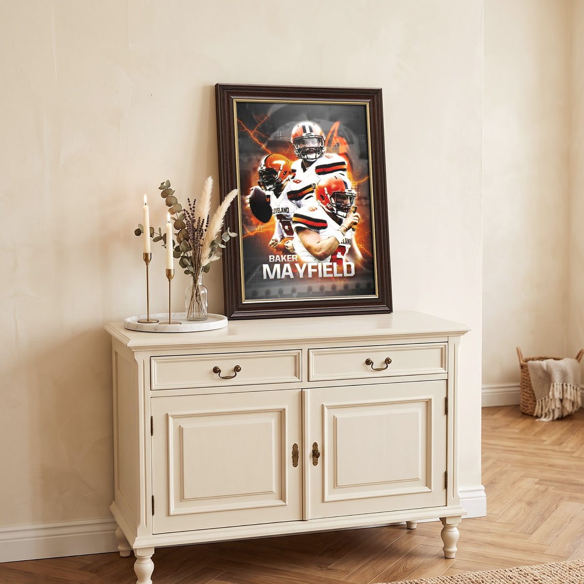 Baker Mayfield Sports Celebrity Art Deco Poster 10 Canvas Wall Art Poster Decor Gift