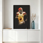 Baker Mayfield Art Sports Decorative Poster School Dormitory 1 Canvas Wall Art Poster Decor Gift