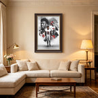 Calvin Ridley Art Sports Decorative Poster School Dormitory 8 Canvas Wall Art Poster Decor Gift
