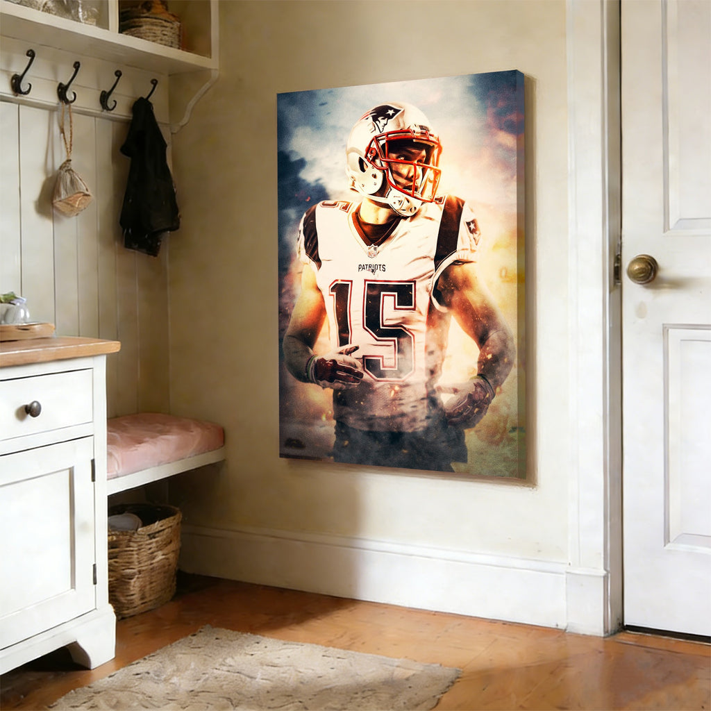 Chris Hogan Art Sports Decorative Poster School Dormitory 9 Canvas Wall Art Poster Decor Gift