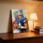 Dak Prescott Celebrity Sports Art Poster School Dining Room Decoration 2 Canvas Wall Art Poster Decor Gift