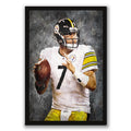 Ben Roethlisberger Celebrity Sports Art Poster School Dining Room Decoration 7 Canvas Wall Art Poster Decor Gift