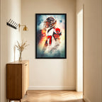 Damontae Kazee Art Sports Decorative Poster School Dormitory 5 Canvas Wall Art Poster Decor Gift