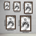 Cyrus Jones Art Sports Decorative Poster School Dormitory 6 Canvas Wall Art Poster Decor Gift