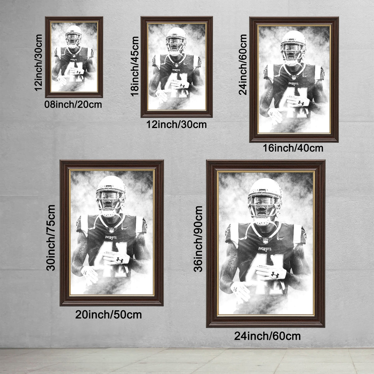 Cyrus Jones Art Sports Decorative Poster School Dormitory 6 Canvas Wall Art Poster Decor Gift