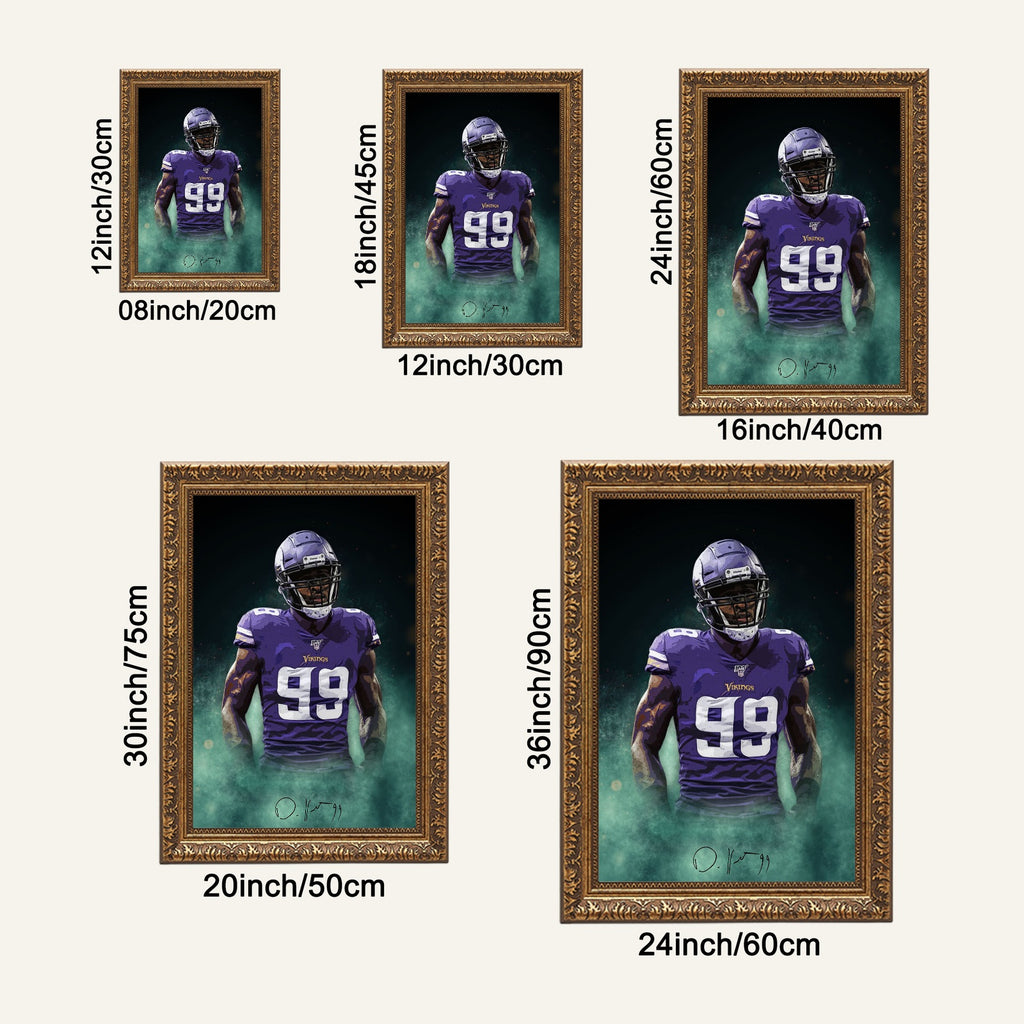 Danielle Hunter Celebrity Sports Art Poster School Dining Room Decoration 7 Canvas Wall Art Poster Decor Gift
