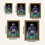Danielle Hunter Celebrity Sports Art Poster School Dining Room Decoration 7 Canvas Wall Art Poster Decor Gift