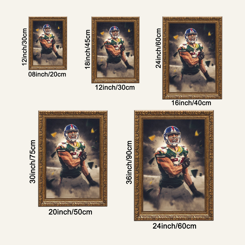 Blake Martinez Art Sports Decorative Poster School Dormitory 8 Canvas Wall Art Poster Decor Gift