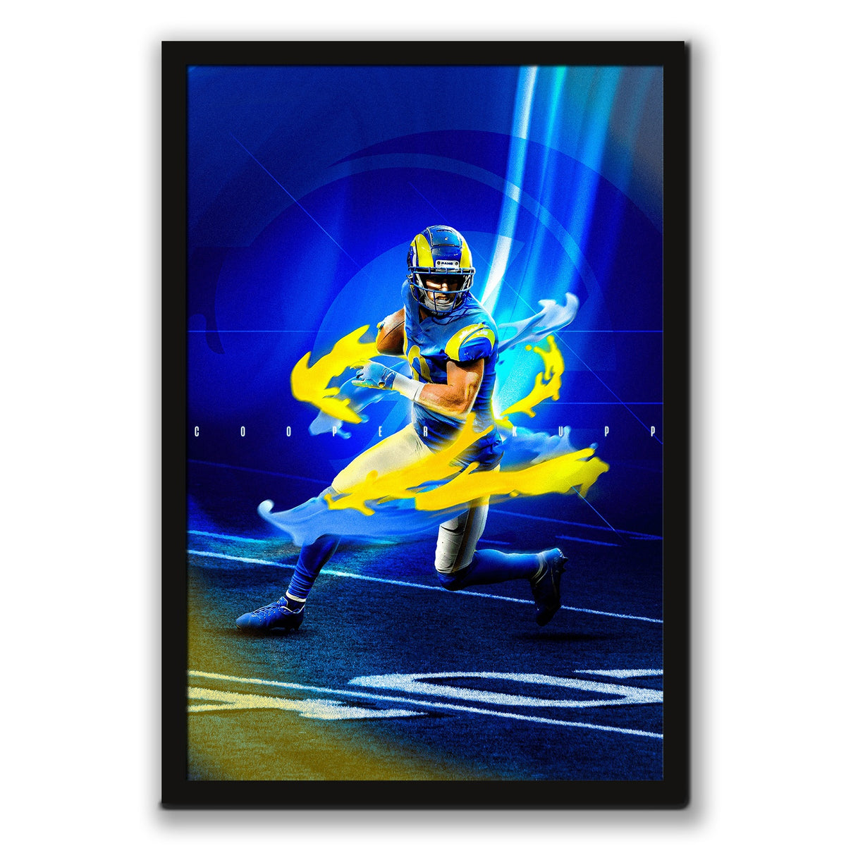 Cooper Kupp Sports Decoration Poster 3 Canvas Wall Art Poster Decor Gift