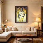 Ben Roethlisberger Celebrity Sports Art Poster School Dining Room Decoration 5 Canvas Wall Art Poster Decor Gift