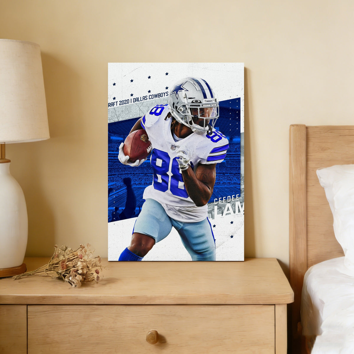CeeDee Lamb Celebrity Sports Art Poster School Dining Room Decoration 8 Canvas Wall Art Poster Decor Gift