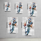 Cooper Kupp Celebrity Sports Art Poster School Dining Room Decoration 7 Canvas Wall Art Poster Decor Gift
