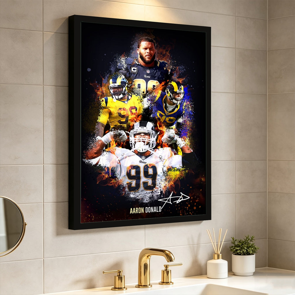 Bobby Wagner Celebrity Sports Art Poster School Dining Room Decoration 2 Canvas Wall Art Poster Decor Gift