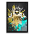 Cam Newton Sports Celebrity Art Deco Poster 3 Canvas Wall Art Poster Decor Gift
