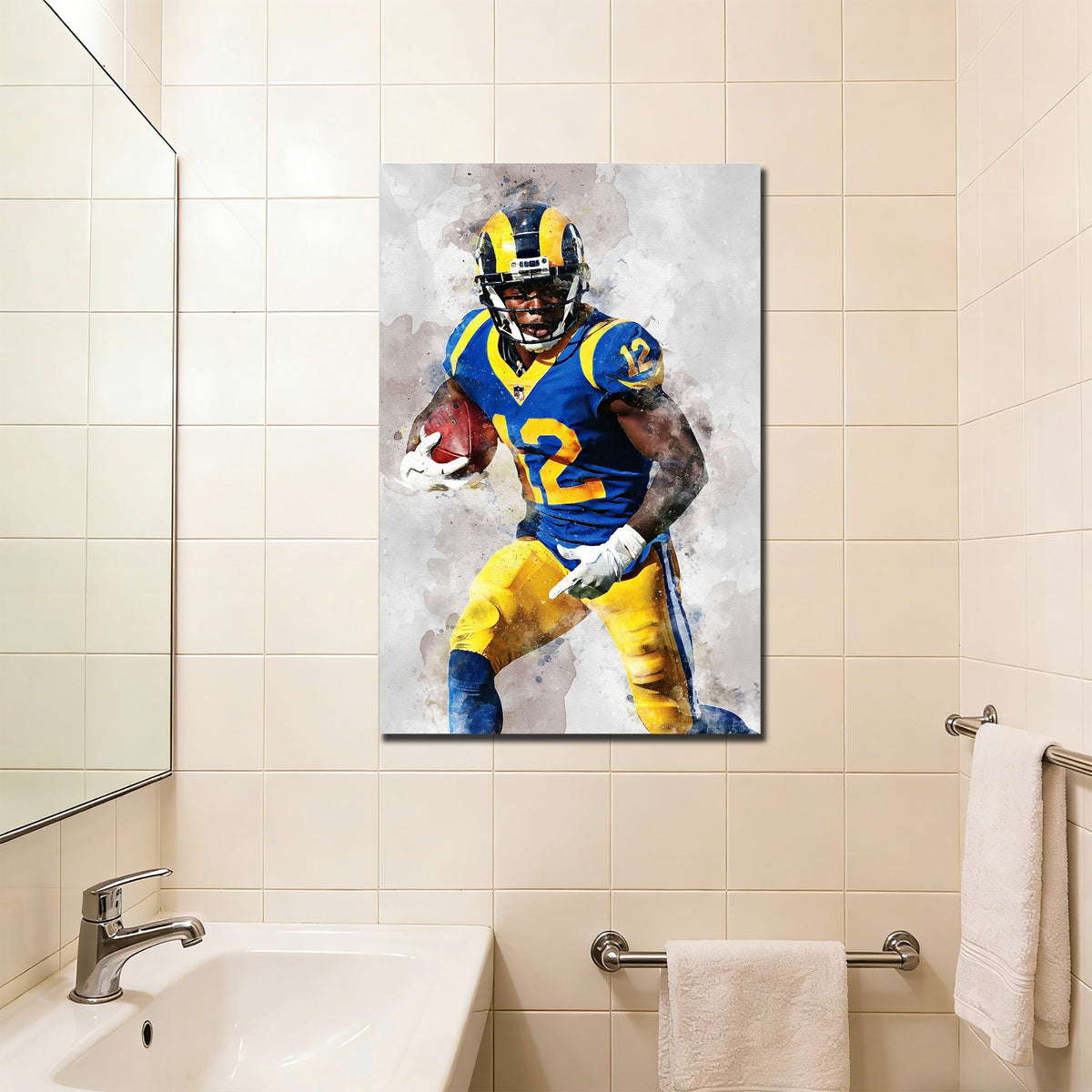Brandin Cooks Celebrity Sports Art Poster School Dining Room Decoration 6 Canvas Wall Art Poster Decor Gift