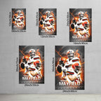 Baker Mayfield Sports Celebrity Art Deco Poster 10 Canvas Wall Art Poster Decor Gift