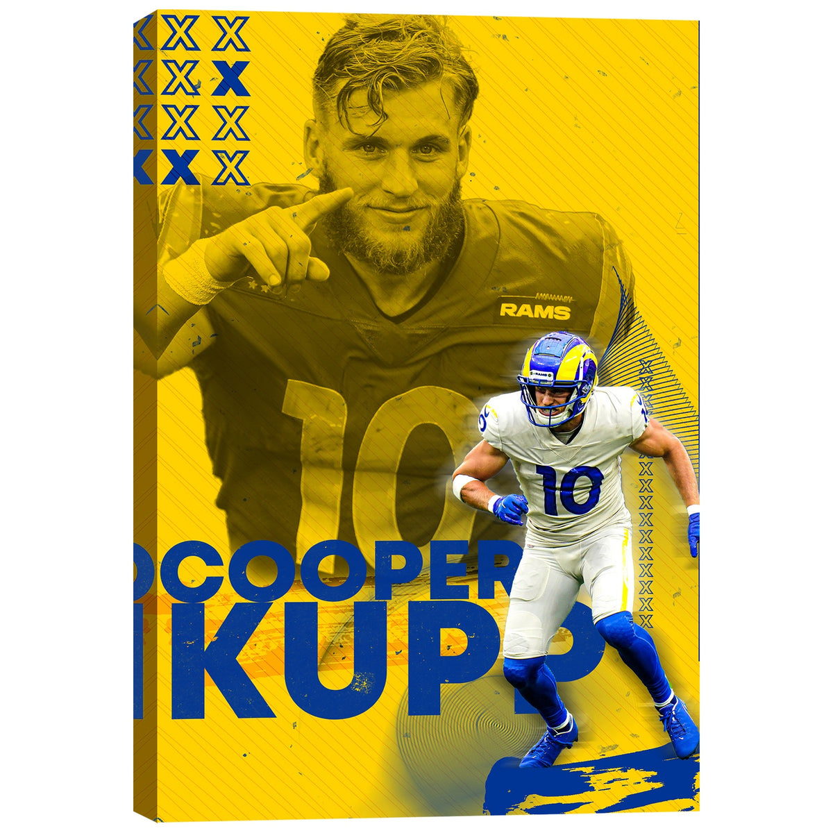 Cooper Kupp Sports Decoration Poster 4 Canvas Wall Art Poster Decor Gift