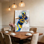 Clay Matthews Celebrity Sports Art Poster School Dining Room Decoration 3 Canvas Wall Art Poster Decor Gift
