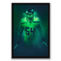 Bobby Wagner Art Sports Decorative Poster School Dormitory 6 Canvas Wall Art Poster Decor Gift