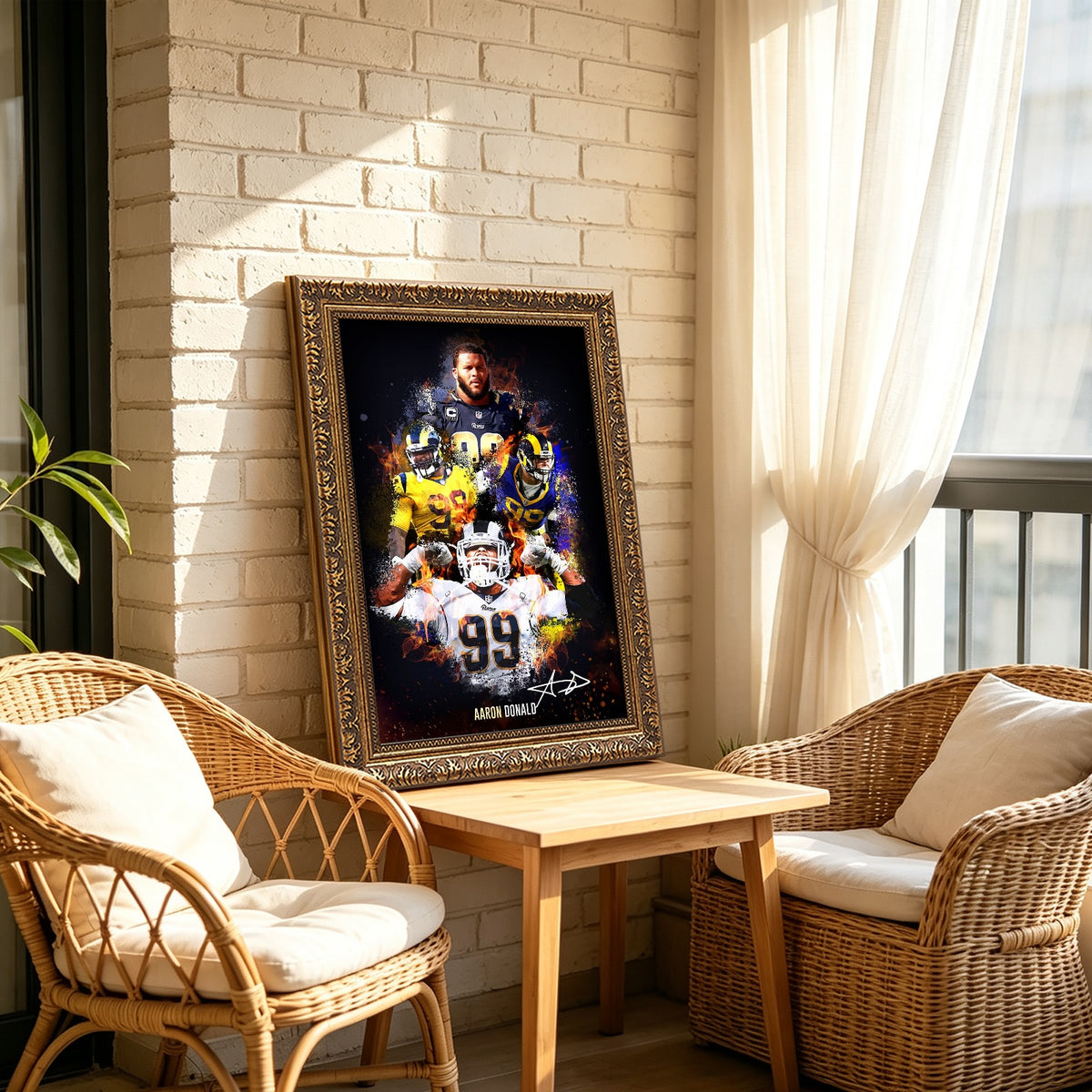 Bobby Wagner Celebrity Sports Art Poster School Dining Room Decoration 2 Canvas Wall Art Poster Decor Gift