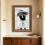 Cam Newton Celebrity Sports Art Poster School Dining Room Decoration 5 Canvas Wall Art Poster Decor Gift