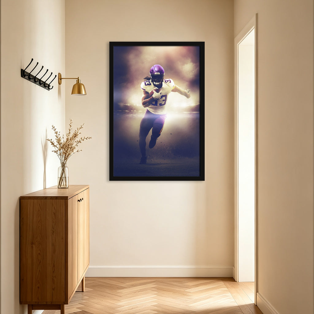 Dalvin Cook Art Sports Decorative Poster School Dormitory 7 Canvas Wall Art Poster Decor Gift