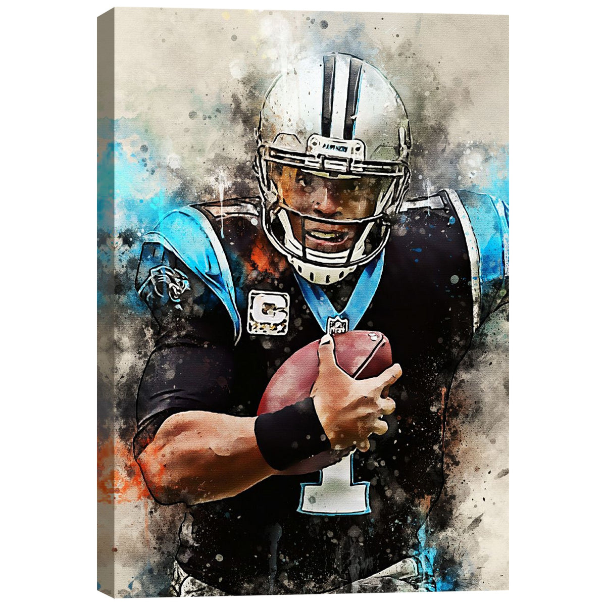Cam Newton Celebrity Sports Art Poster School Dining Room Decoration 0 Canvas Wall Art Poster Decor Gift