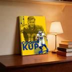 Cooper Kupp Sports Decoration Poster 4 Canvas Wall Art Poster Decor Gift