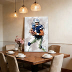 Dak Prescott 1Celebrity Sports Art Poster School Dining Room Decoration 0 Canvas Wall Art Poster Decor Gift