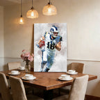Cooper Kupp Celebrity Sports Art Poster School Dining Room Decoration 7 Canvas Wall Art Poster Decor Gift