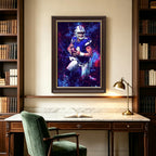 Dak Prescott Sports Celebrity Art Deco Poster 3 Canvas Wall Art Poster Decor Gift