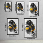 Ben Roethlisberger Art Sports Decorative Poster School Dormitory 4 Canvas Wall Art Poster Decor Gift