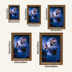 CeeDee Lamb Art Sports Decorative Poster School Dormitory 3 Canvas Wall Art Poster Decor Gift