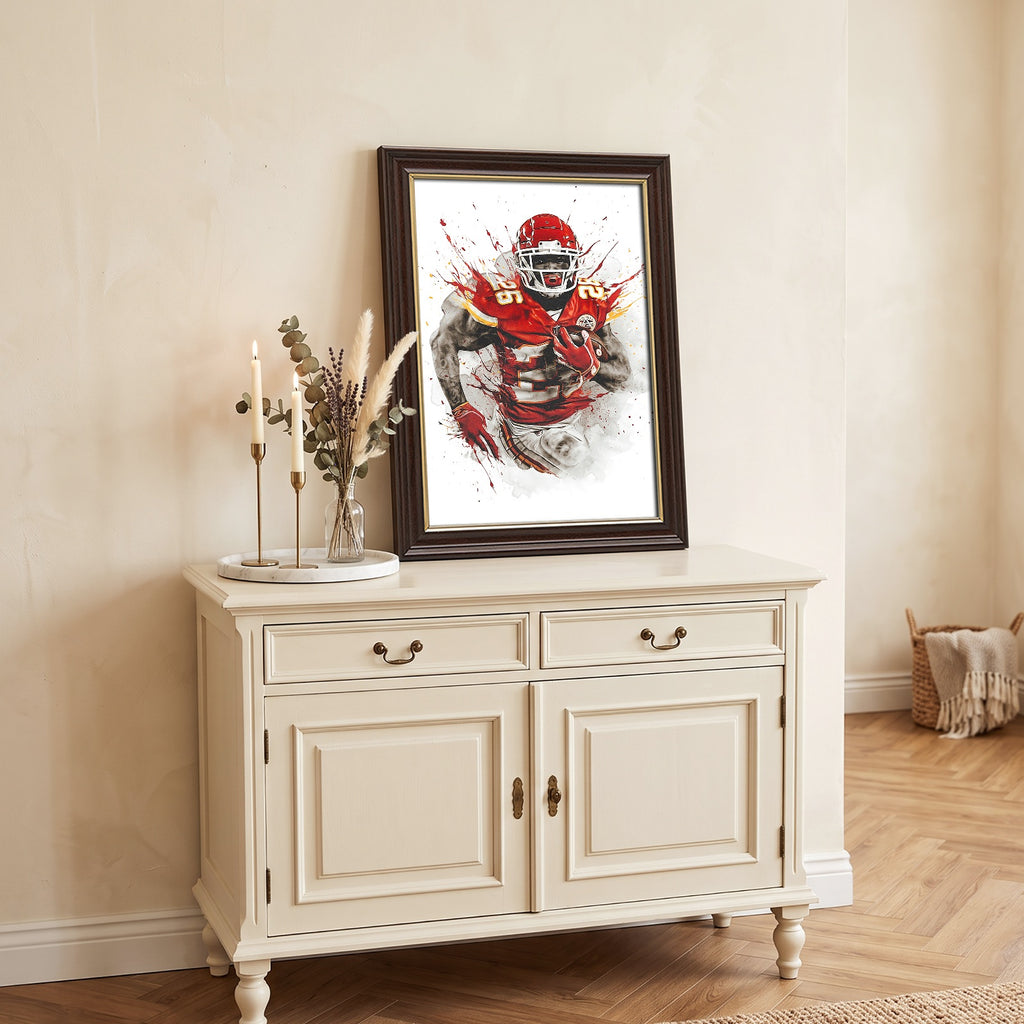 Damien Williams Art Sports Decorative Poster School Dormitory 8 Canvas Wall Art Poster Decor Gift