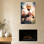 Dak Prescott Celebrity Sports Art Poster School Dining Room Decoration 8 Canvas Wall Art Poster Decor Gift