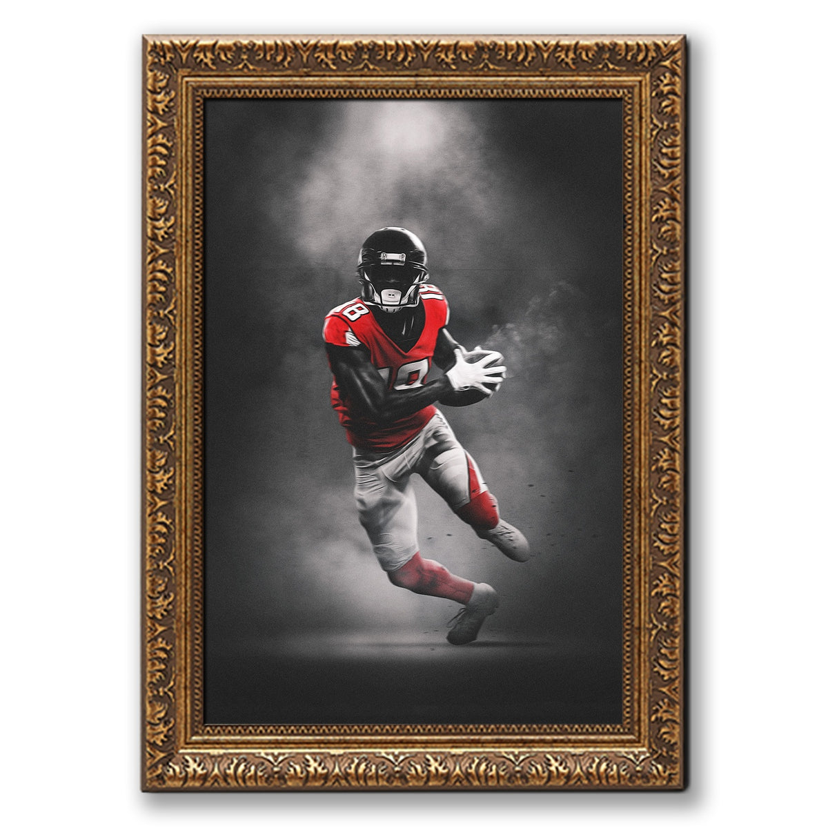 Calvin Ridley Art Sports Decorative Poster School Dormitory 6 Canvas Wall Art Poster Decor Gift