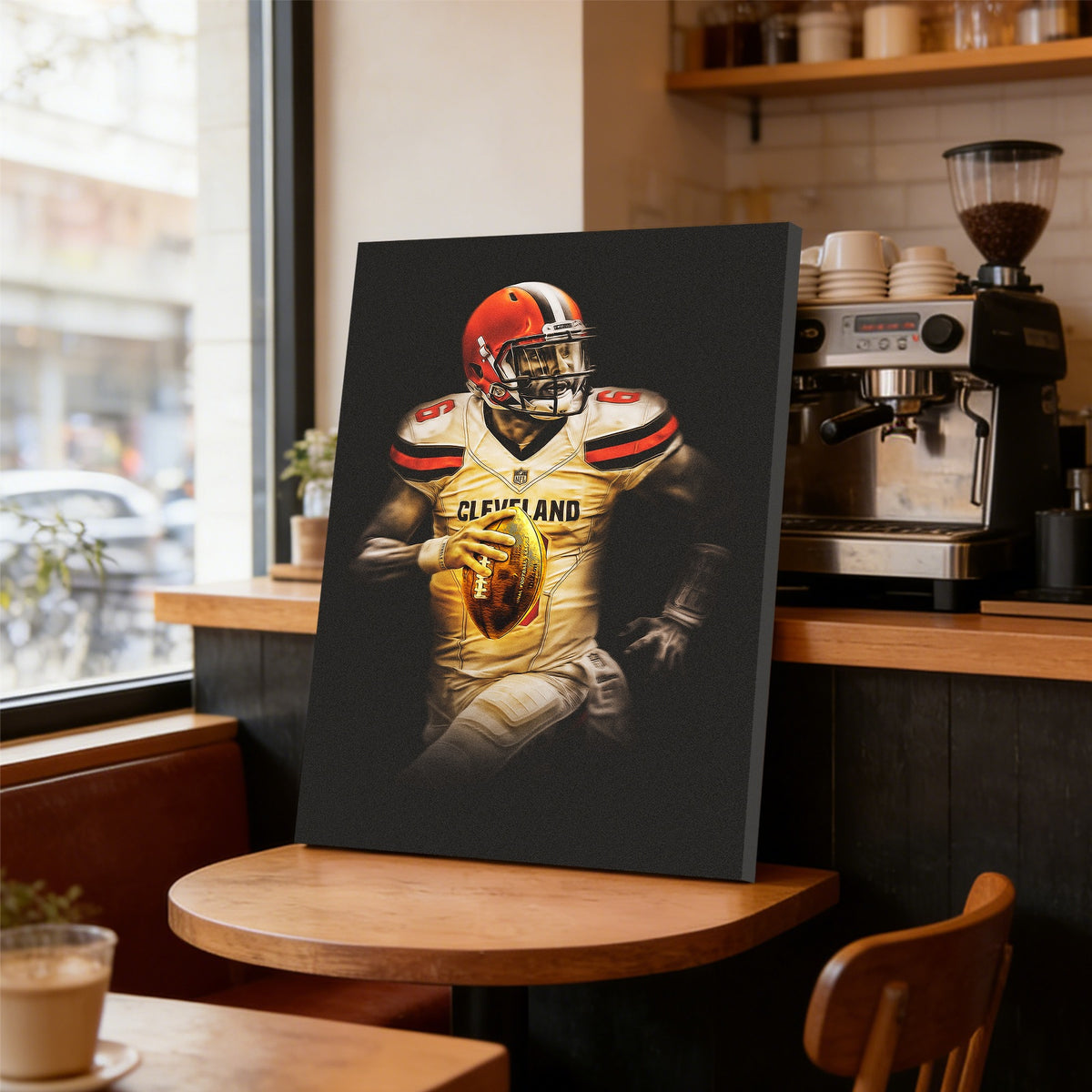 Baker Mayfield Art Sports Decorative Poster School Dormitory 1 Canvas Wall Art Poster Decor Gift