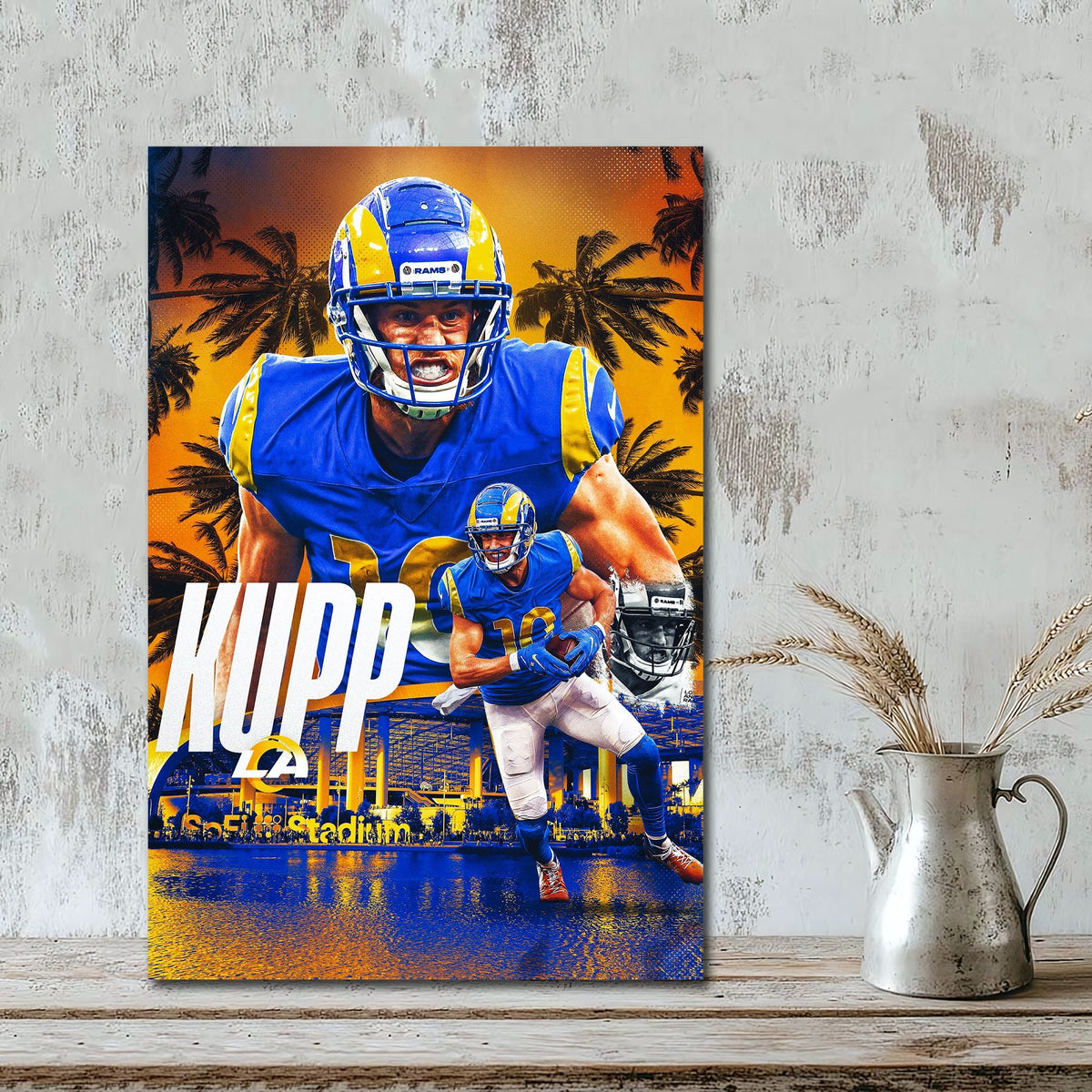 Cooper Kupp Sports Decoration Poster 2 Canvas Wall Art Poster Decor Gift