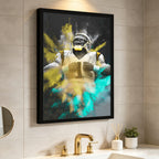 Cam Newton Sports Celebrity Art Deco Poster 3 Canvas Wall Art Poster Decor Gift