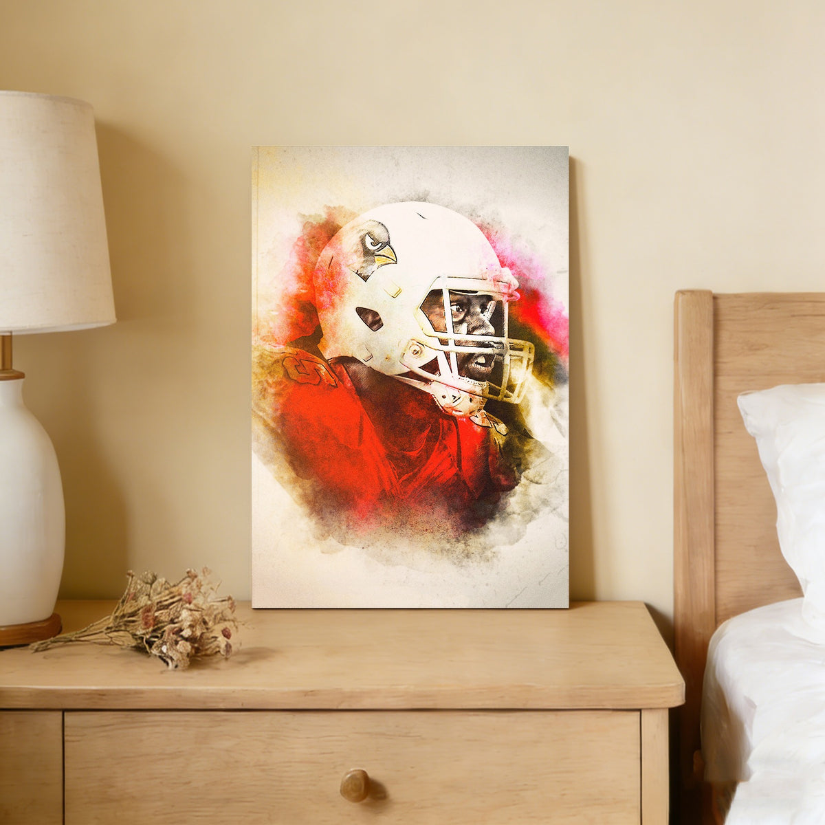 Chandler Jones Art Sports Decorative Poster School Dormitory 5 Canvas Wall Art Poster Decor Gift