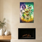 Cris Carter Duron Carter Kenny Stafford Art Sports Decorative Poster School Dormitory 4 Canvas Wall Art Poster Decor Gift