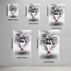 Bruce Smith Celebrity Sports Art Poster School Dining Room Decoration 0 Canvas Wall Art Poster Decor Gift