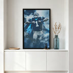 Cam Newton Sports Celebrity Art Deco Poster 2 Canvas Wall Art Poster Decor Gift
