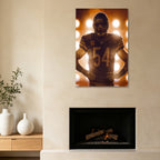 Brian Urlacher Art Sports Decorative Poster School Dormitory 5 Canvas Wall Art Poster Decor Gift