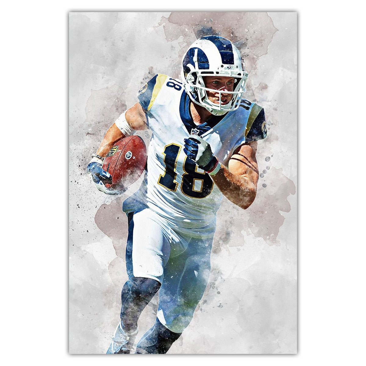 Cooper Kupp Celebrity Sports Art Poster School Dining Room Decoration 7 Canvas Wall Art Poster Decor Gift